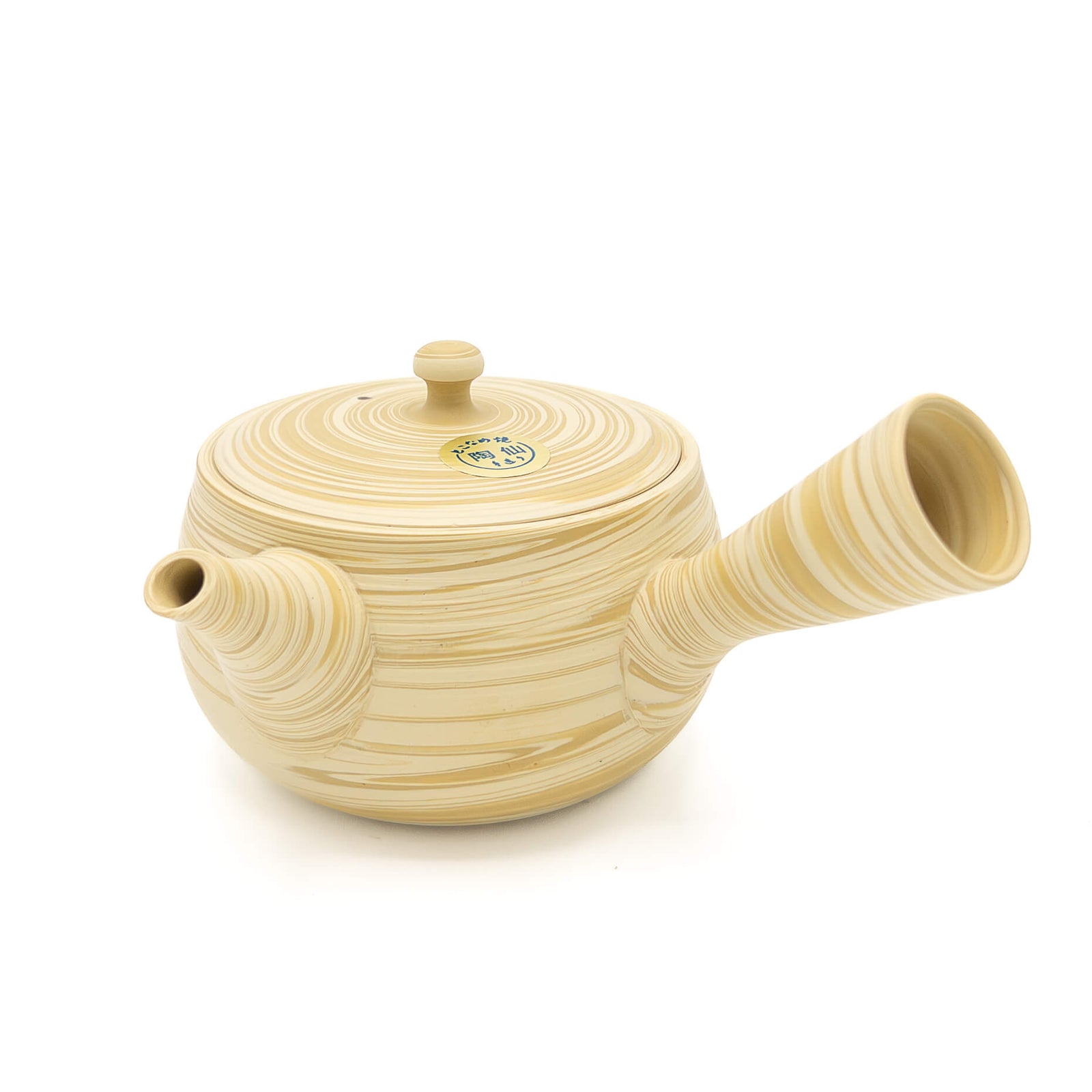 Nerikomi Japanese Kyusu from Tosen Kiln - Tokoname (~240ml)