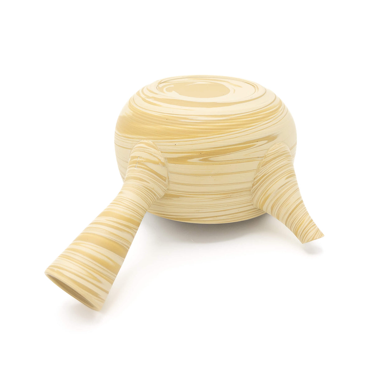 Nerikomi Japanese Kyusu from Tosen Kiln - Tokoname (~240ml)