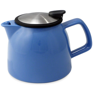 26 Ounce Bell Ceramic Teapot from For Life (two colors)