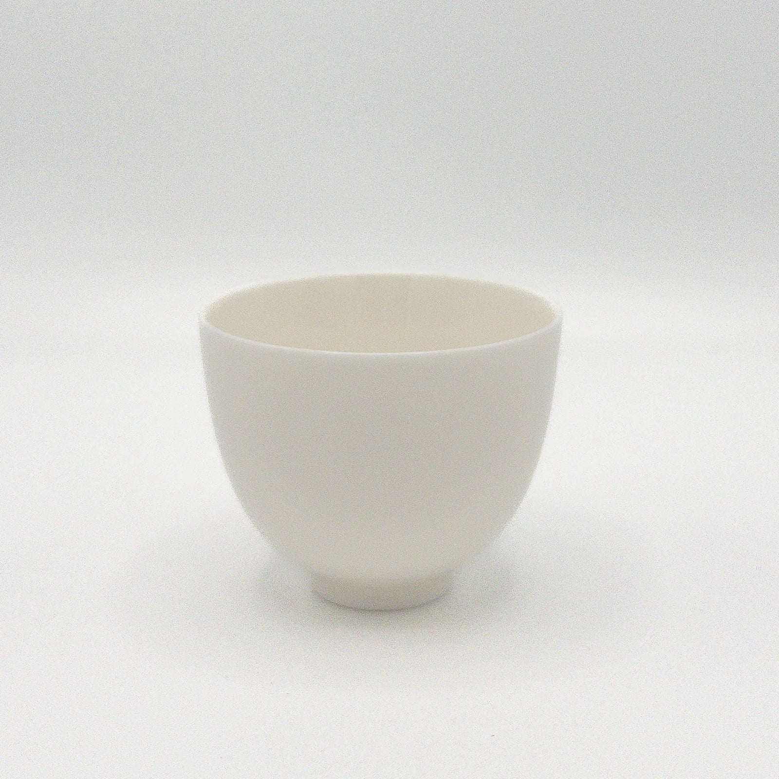 Back Side of Hand-Painted Tea Cup