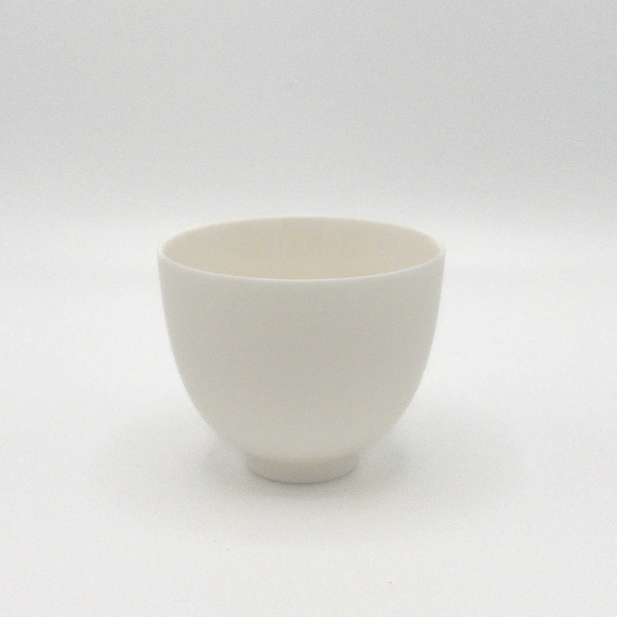 Back Side of Hand-Painted Tea Cup