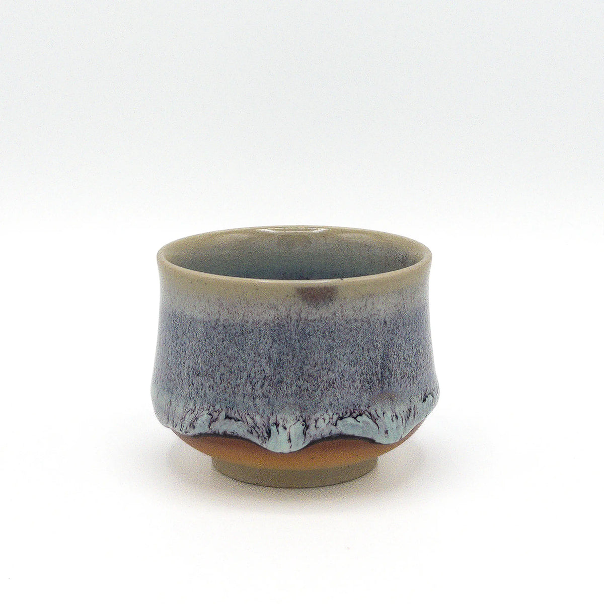Huaning Pottery Handmade Cup on white background
