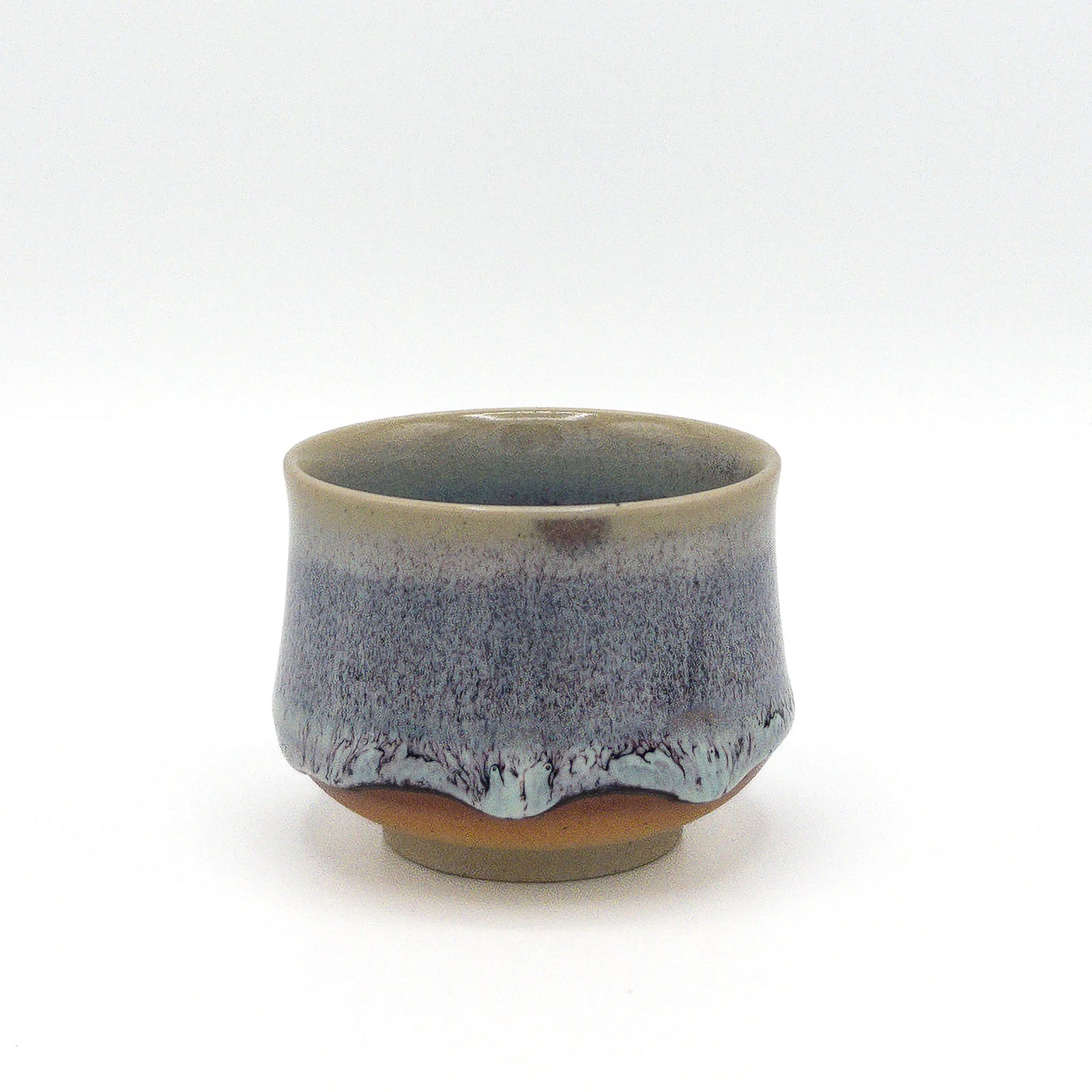 Huaning Pottery Handmade Cup on white background