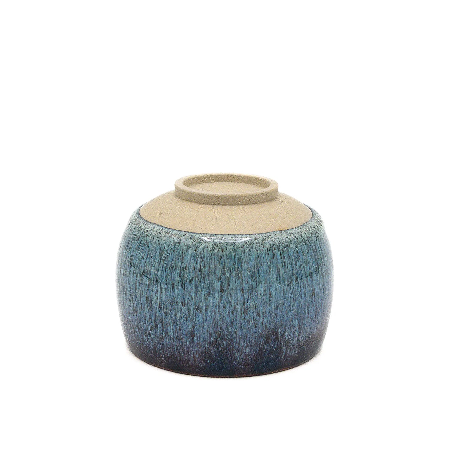 Huaning Pottery Handmade Cup - Upside Down View