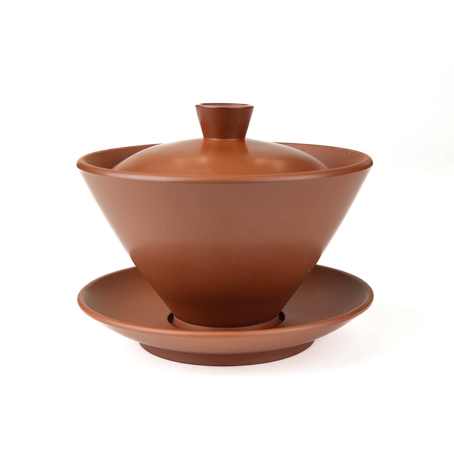 Jianshui Pottery Red Gaiwan 