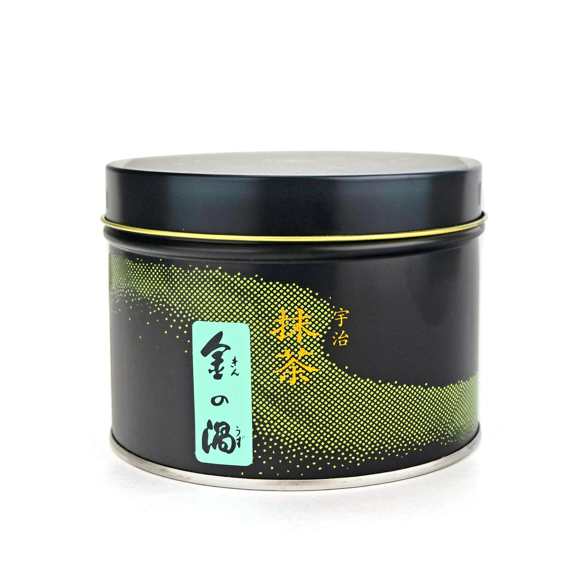 Hekisuien Kin no Uzu matcha 150g can, front label