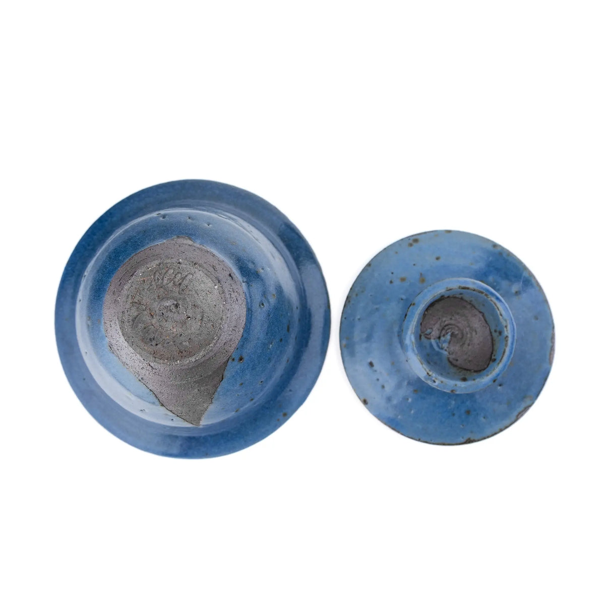 Handmade gaiwan from Mark Mohler for gong fu tea - view of underside