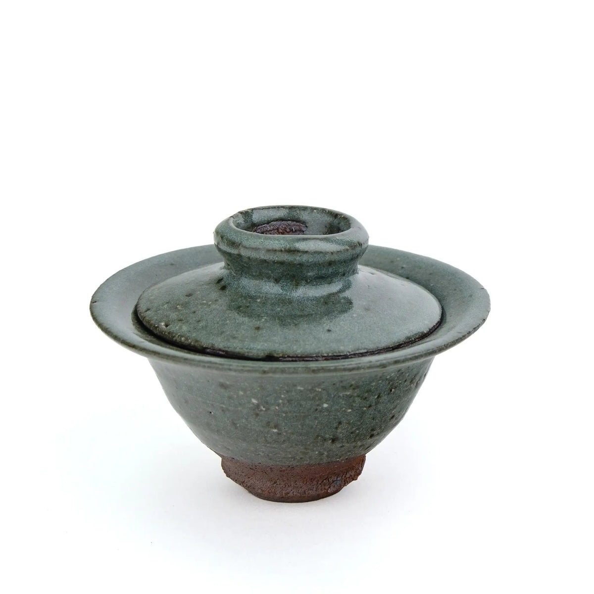 Greenish/Gray speckled Mark Mohler Handmade Gaiwan for Gong Fu Tea