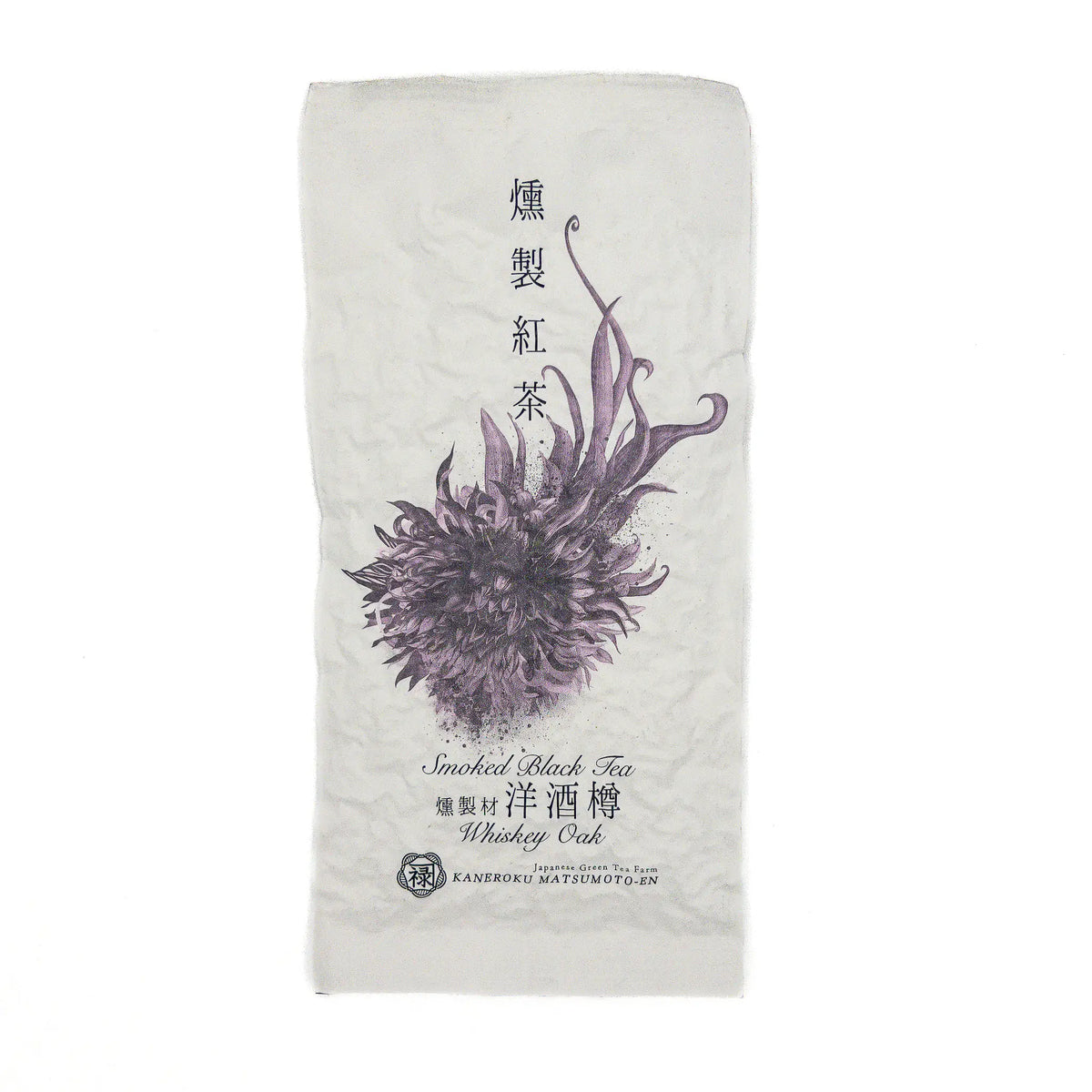 A package of Matsumoto&#39;s Whisky Barrel Smoked Black Tea from Japan