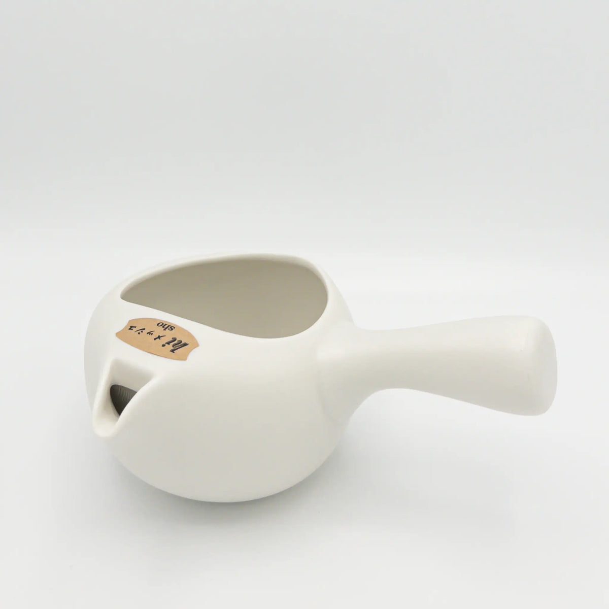 Mino Open-Top Kyusu with Extra Fine Mesh | White