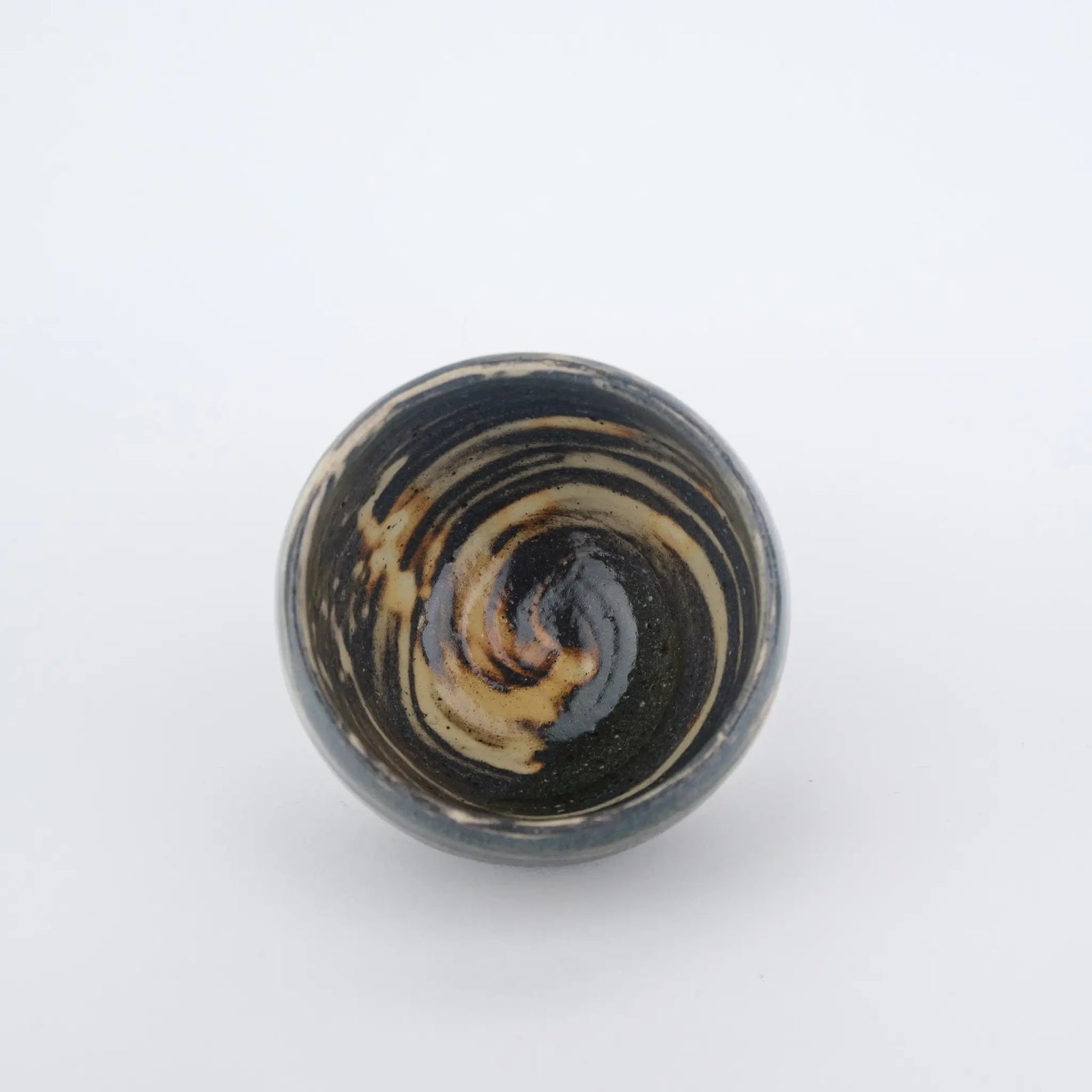 Mark Mohler Handmade Cup #K - 90 ml - on a white background - inside view