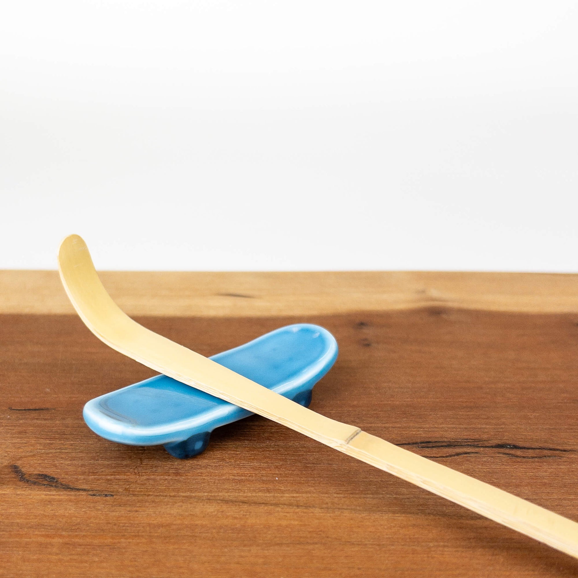 Matcha Mascot - Skateboard Scoop Rest