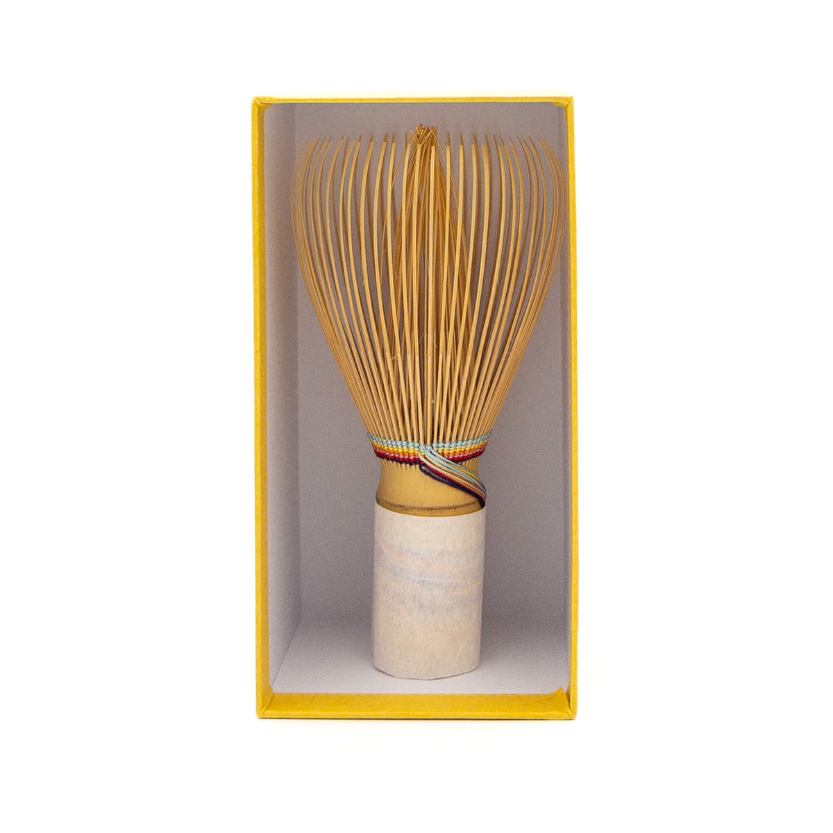 Traditional Japanese whisk with wooden handle from Suikaen