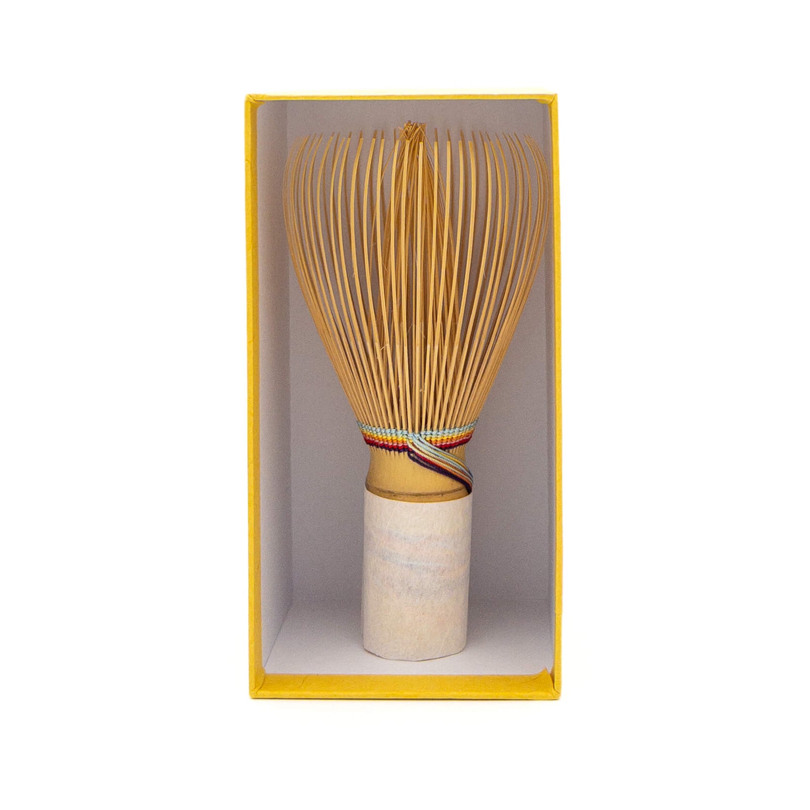 Traditional Japanese whisk with wooden handle from Suikaen