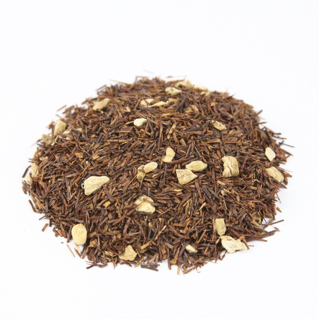 Organic Ginger Rooibos Non-Caffeinated Tea Herbal Tea - The Steeping Room