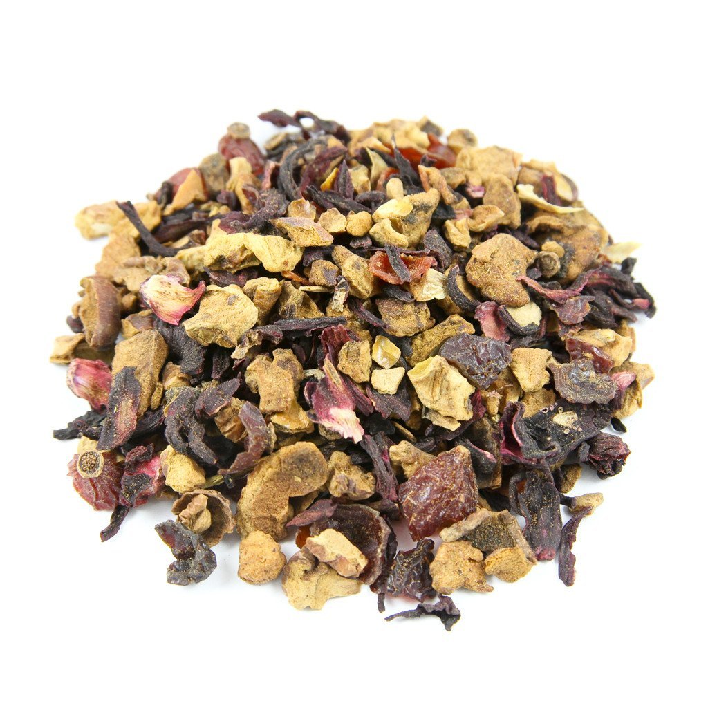 Organic Summer Strawberry Fruit Tea (Non-Caffeinated)