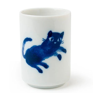 Blue Cat Tea Cups