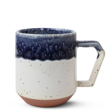 Blue and Navy Drip Chips Mug from Japan