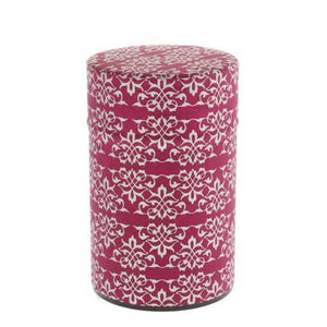 Washi Tea Cannister Fuschia