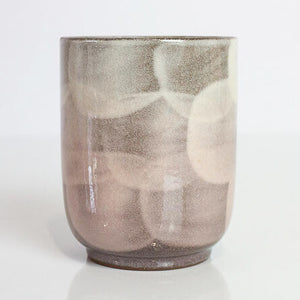 Kutani-yaki Blue and Pink Tea Cups